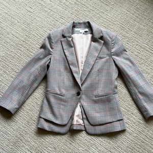 Cute fitted plaid Veronica Beard Blazer